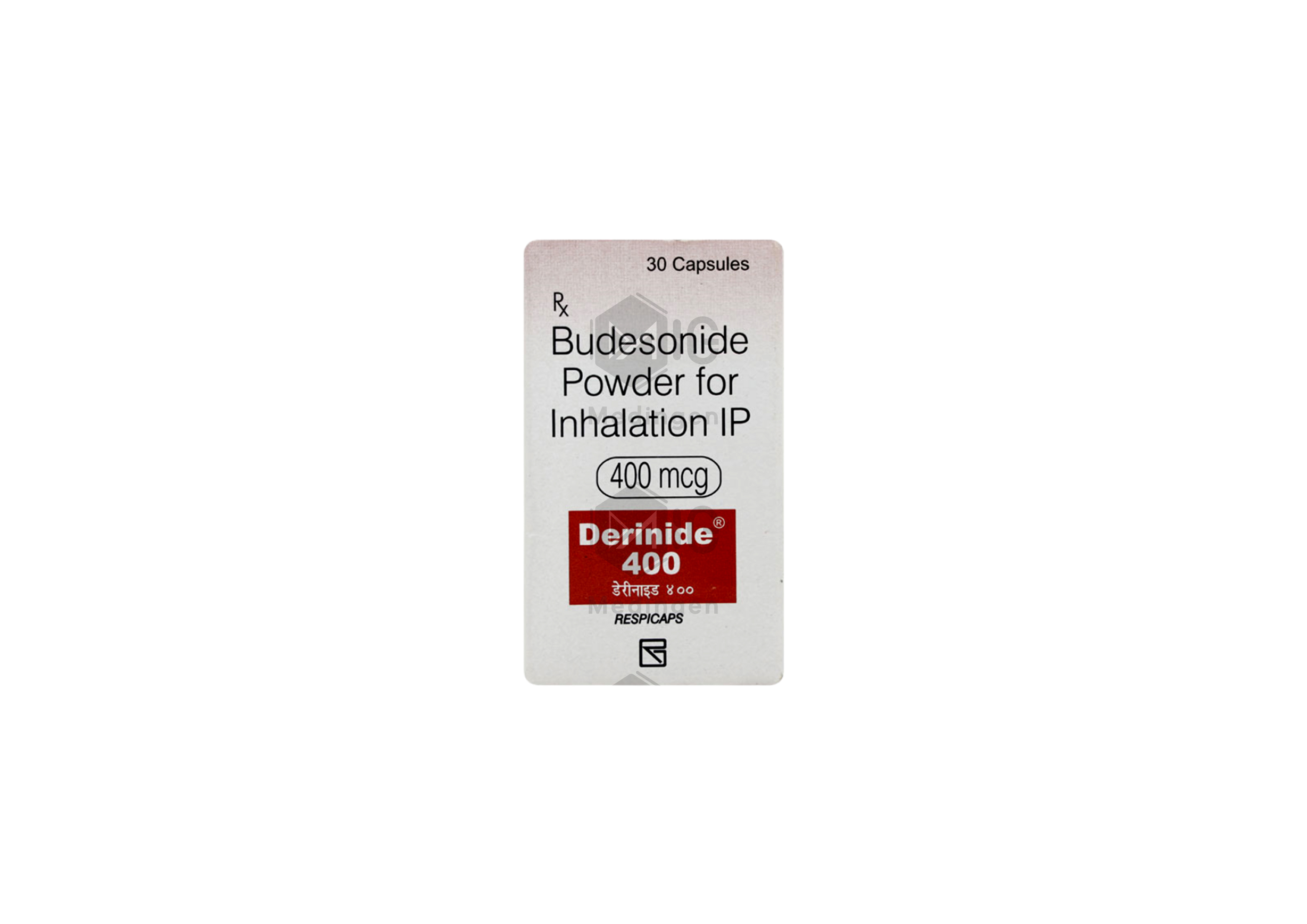 DERINIDE RESPICAPS 400MCG